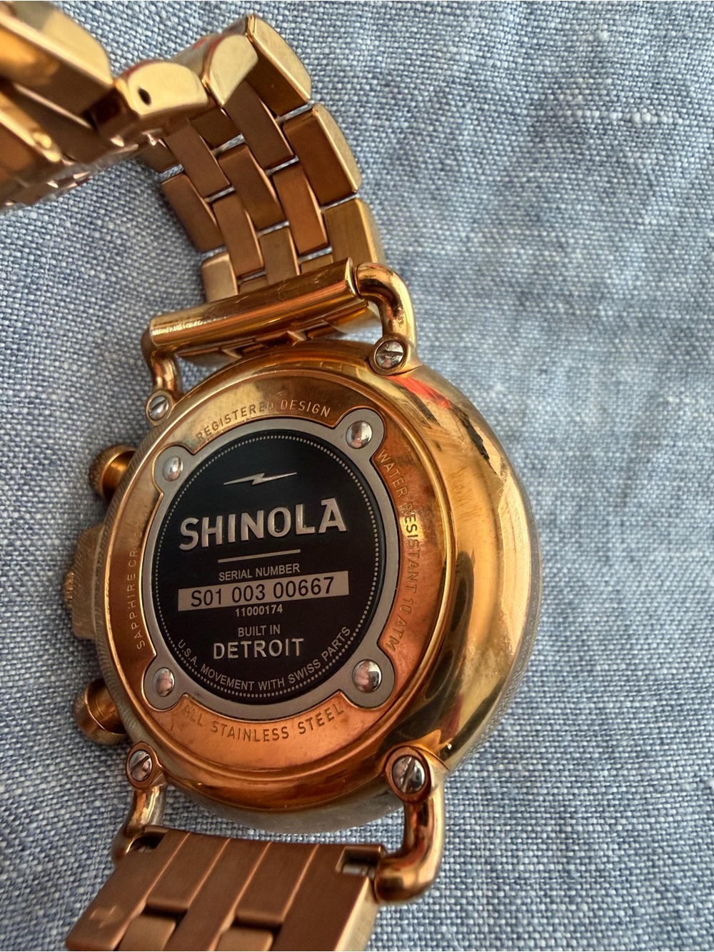 Shinola Runwell Chronograph Watch - Picture 4 of 6